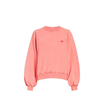 Bellerose Sweatshirt En Coton In Pink