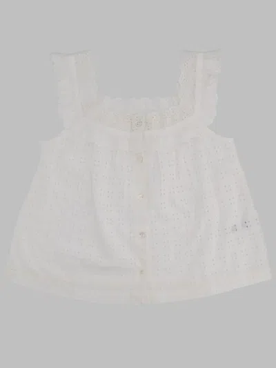 Bellerose Tank Top Wide Straps In White
