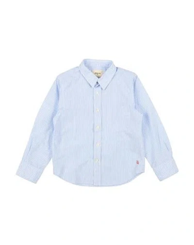 Bellerose Babies'  Toddler Boy Shirt Light Blue Size 6 Cotton