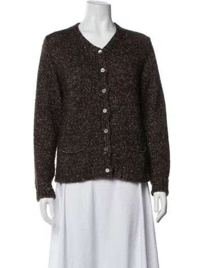 Pre-owned Bellerose Tweed Tweed Pattern Sweater In Brown