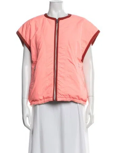 Pre-owned Bellerose Vest In Orange/pink