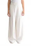 Bellerose Vezza Wide Trousers In White In White