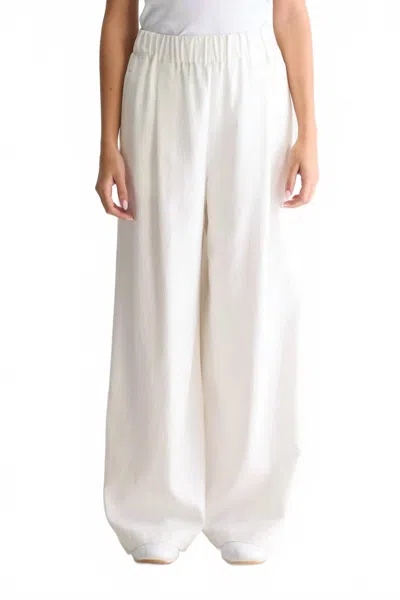 Bellerose Vezza Wide Trousers In White