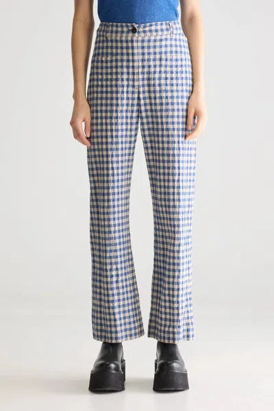 Bellerose Vivia Wide Trousers In Check B