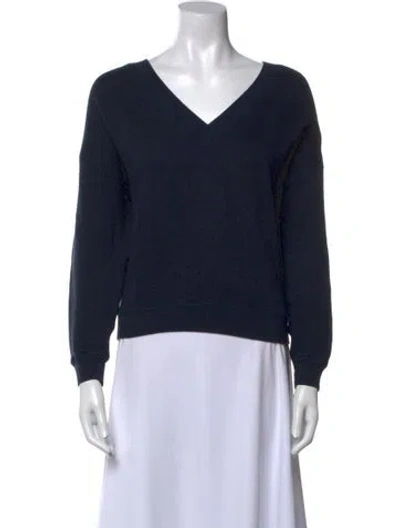 Pre-owned Bellerose V-neck Sweater In Blue