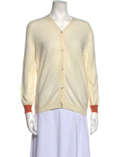 Pre-owned Bellerose V-neck Sweater In Neutral