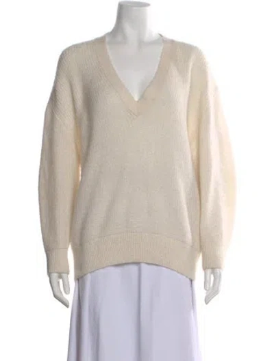 Pre-owned Bellerose V-neck Sweater In Neutral