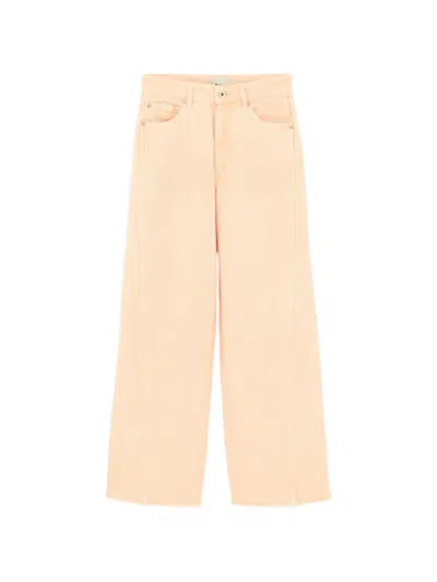 Bellerose Wanda Wide-leg Trousers In Neutral