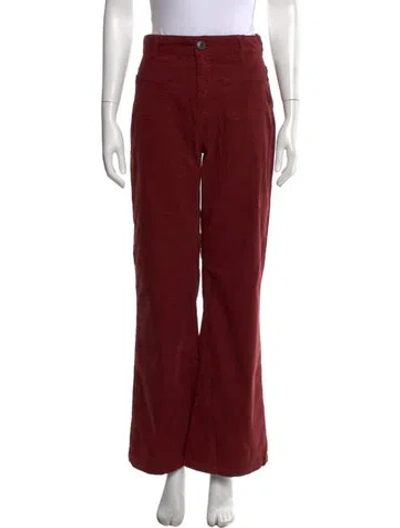 Pre-owned Bellerose Wide Leg Pants In Red