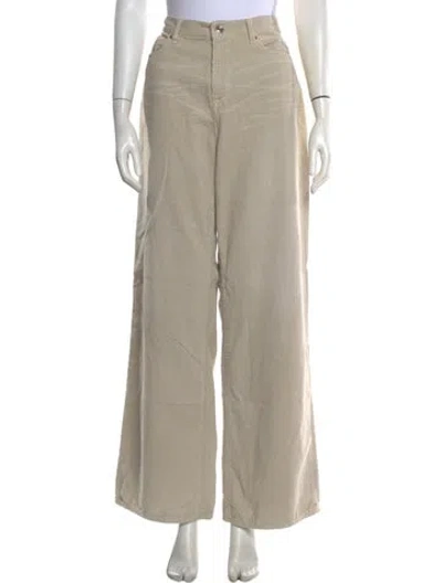 Pre-owned Bellerose Wide Leg Pants W/ Tags In Neutrals