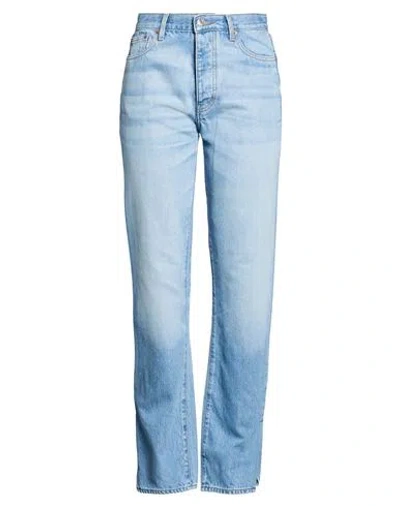 Bellerose Woman Jeans Blue Size 27 Organic Cotton, Lyocell