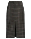 Bellerose Woman Midi Skirt Dark Green Size 2 Polyester, Viscose, Elastane In Green