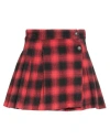 Bellerose Woman Mini Skirt Red Size M Cotton In Red