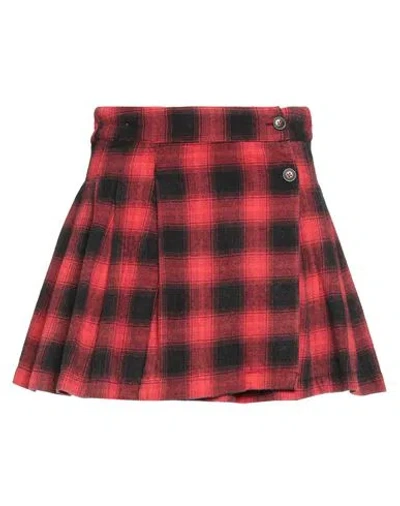Bellerose Woman Mini Skirt Red Size M Cotton