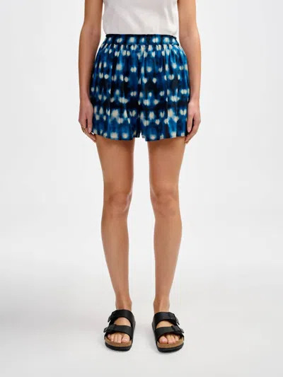 Bellerose Women's Austral Shorts In Blue Tie Dye