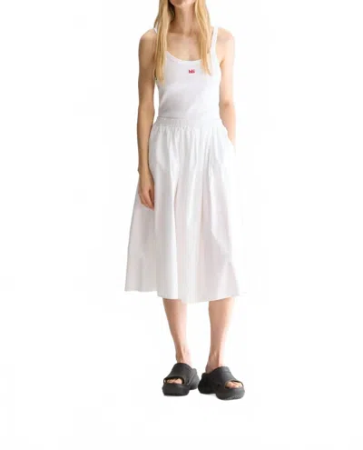 Bellerose Woogie Midi Skirt In White
