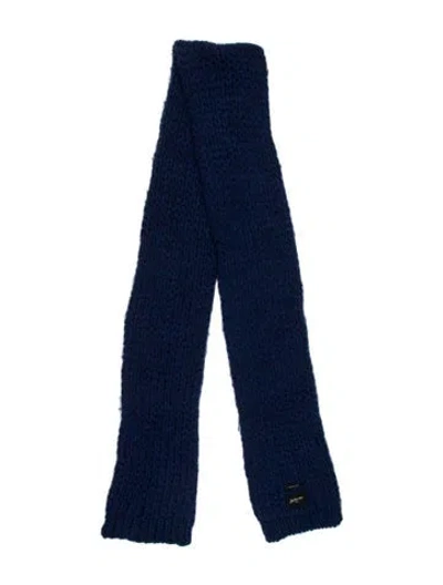 Pre-owned Bellerose Wool Scarf In Blue