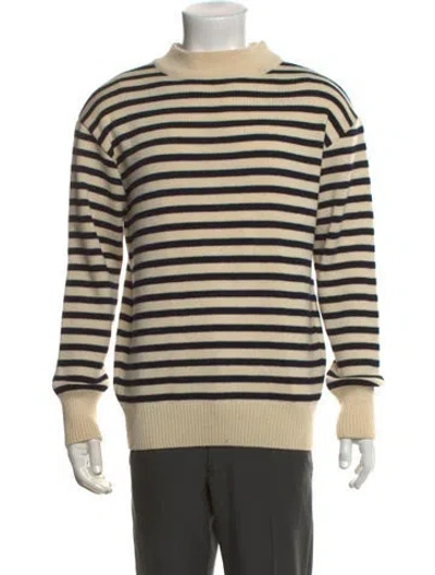 Pre-owned Bellerose Wool Striped Pullover In Neutrals