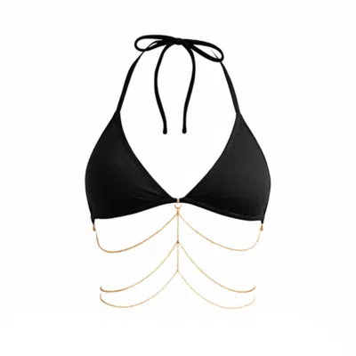 Belletage Swimwear Black The Carmen Top