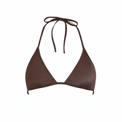 Belletage Swimwear Women's Brown The Chella Dancing Queen Bikini Top