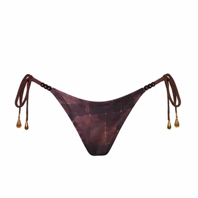 Belletage Swimwear Women's Brown The Isla Bikini Bottom