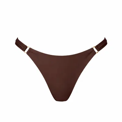 Belletage Swimwear Women's Brown The Loop Bottom