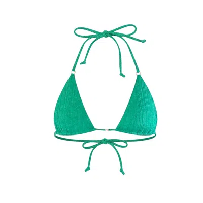 Belletage Swimwear Women's Green The Gisele Bikini Top