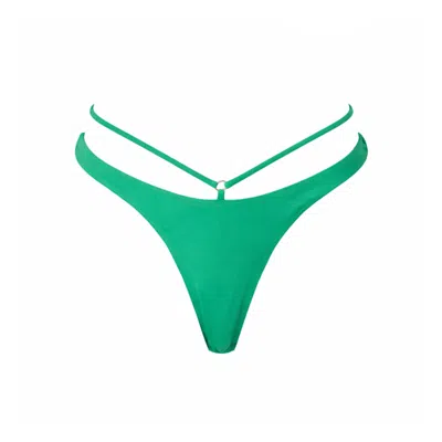 Belletage Swimwear Women's Green The Ludmilla Bikini Bottom
