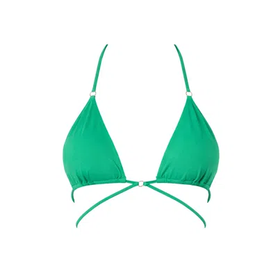 Belletage Swimwear Women's Green The Ludmilla Bikini Top