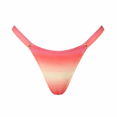 Belletage Swimwear Women's The Aloalo Bikini Bottom In Yellow