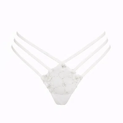 Belletage Swimwear Women's White The Ivory Bikini Bottom