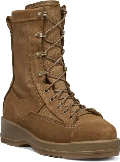 Pre-owned Belleville 330coy St 8 Inch Hot Weather Steel Toe Flight Combat Boots For... In Coyote