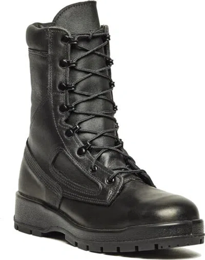 Pre-owned Belleville 495 St 8 Inch Us Navy General Purpose Eh Rated Steel Toe Boots... In Black