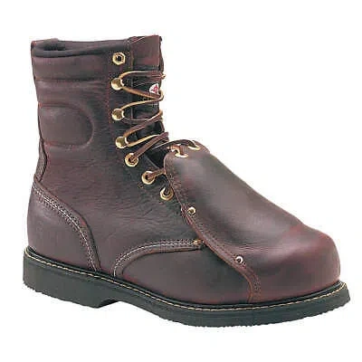 Pre-owned Belleville Carolina Shoe 505 8-inch Work Boot,ee,11,brown,pr 34vm02