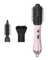 Bellezza Air Styler 3-in-1 Hot Air Styler Brush In Pink