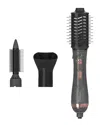 Bellezza Air Styler 3-in-1 Hot Air Styler Brush In Black