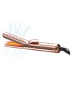 Bellezza Airglider 2-in-1 Cool Air Flat Iron/curler In Gold