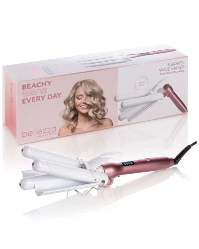 Bellezza Digital And Foldable 1 Three Barrel Waver