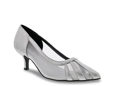 Bellini Blase Pump In Silver