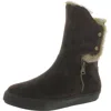 Bellini Furry Womens Faux Fur Zipper Winter & Snow Boots In Brown