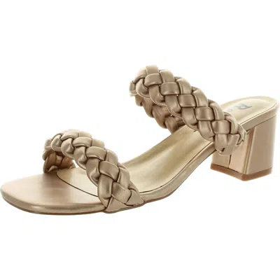 Bellini Fuss Womens Faux Leather Block Heel In Multi