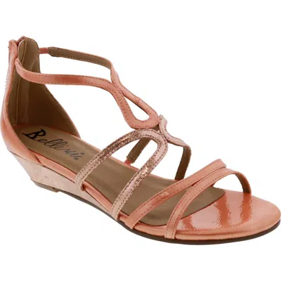 Bellini Gwen Wedge Sandal In Orange