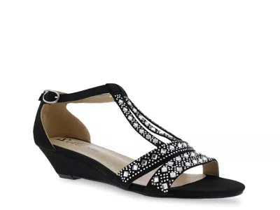 Bellini Laaris Wedge Sandal In Black