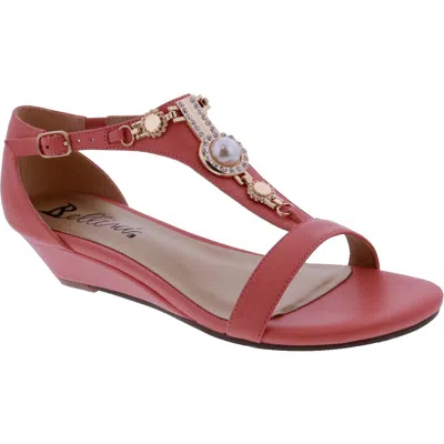 Bellini Lynn Wedge Sandal In Animal Print