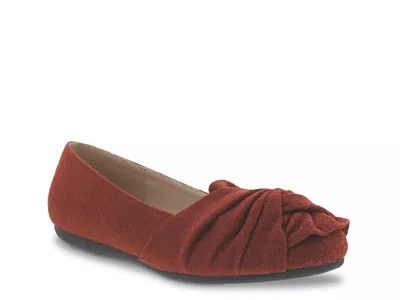 Bellini Snug Flat In Burgundy