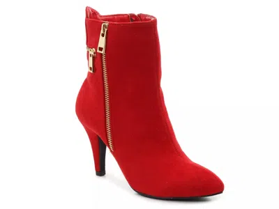 Bellini Wide Width Claudia Bootie In Red