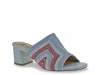 Bellini Wide Width Faint Sandal In Multi