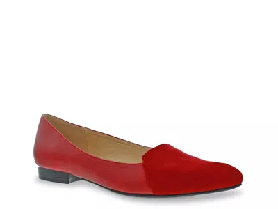 Bellini Wide Width Flora Slipon In Red
