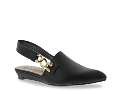 Bellini Wide Width Fret Mule In Black