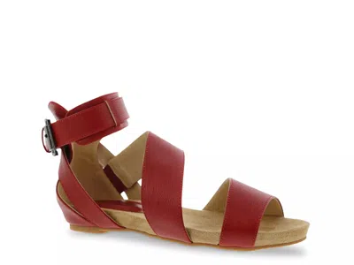 Bellini Wide Width Nambi Sandal In Red